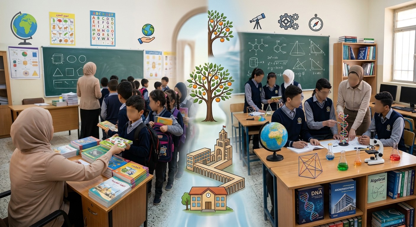 ترقية المدرسة إلى مدرسة أساسية